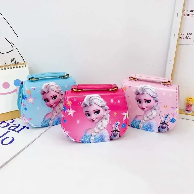 

Disney Frozen Children's Bag Princess Series Girls' Handbag Backpack Elsa Princess Cute Fashion One Shoulder Crossbody Bag