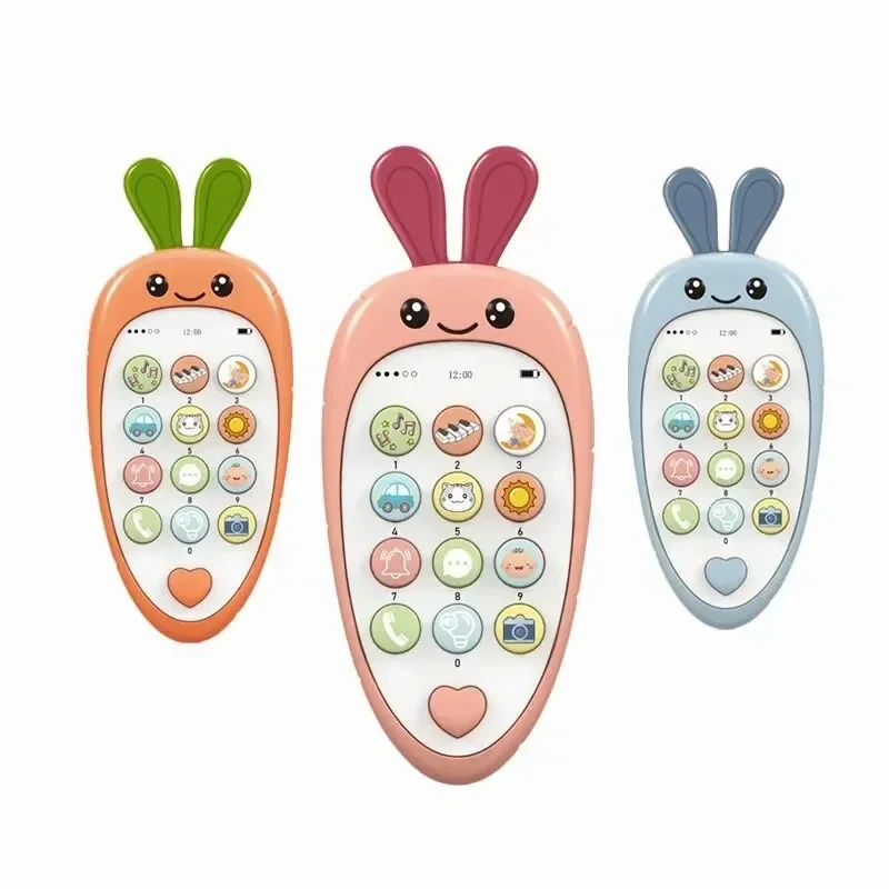 Simulated Biting Mobile Phone Toy for Early Education with Music and Story Learning