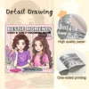 Adult Coloring Book - 7.8x7.8 Inch Unique Colorful Designs for Women, Perfect Gift for Friends and Special Occasions 3