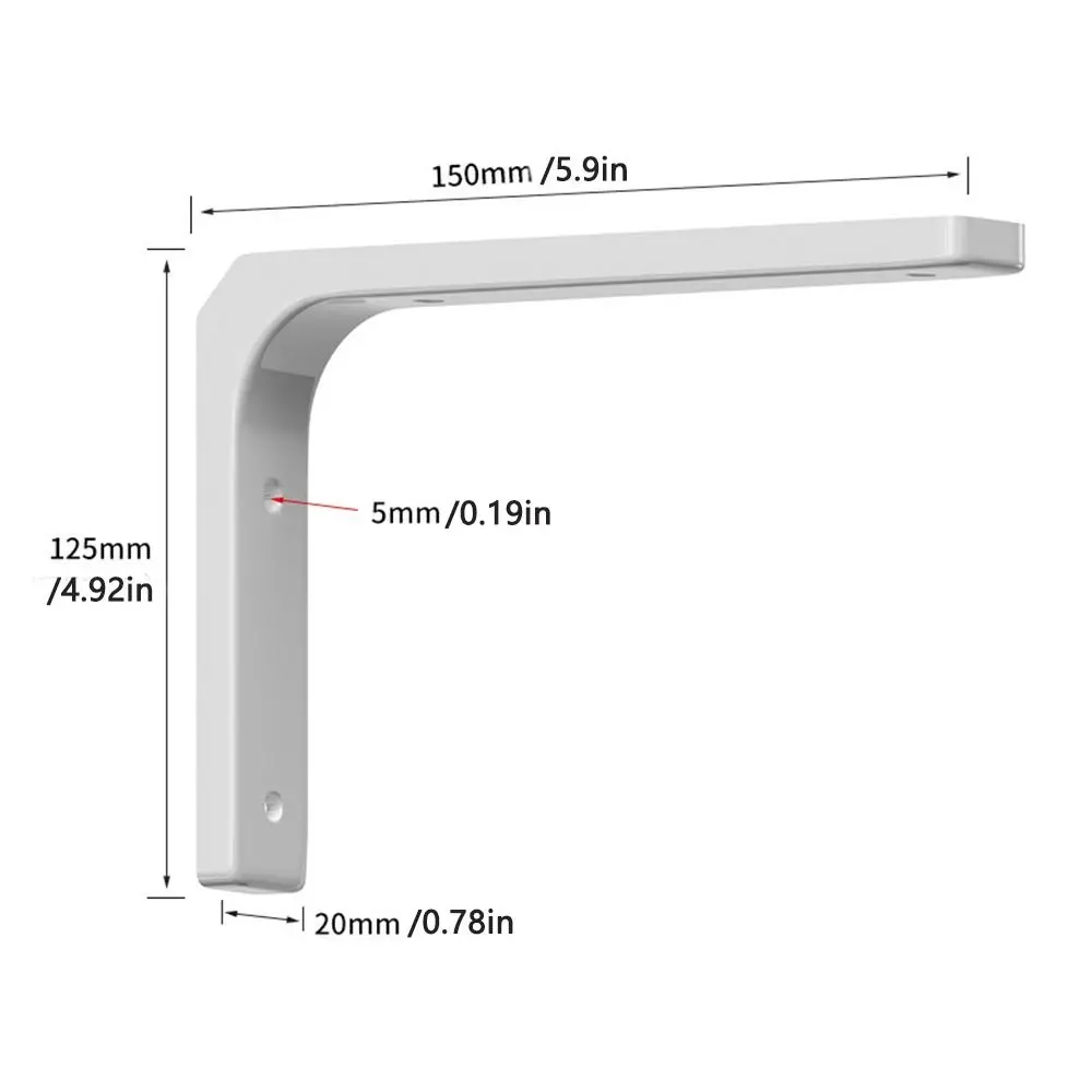 na parede aco inoxidavel espessado suporte de mesa fixo 2pcs 05