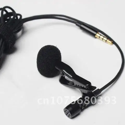 

Mini 1.45m Portable Clip-on Lapel Lavalier Microphone Condenser Mic Wired Mikrofon/Microphone For Laptop For Phone