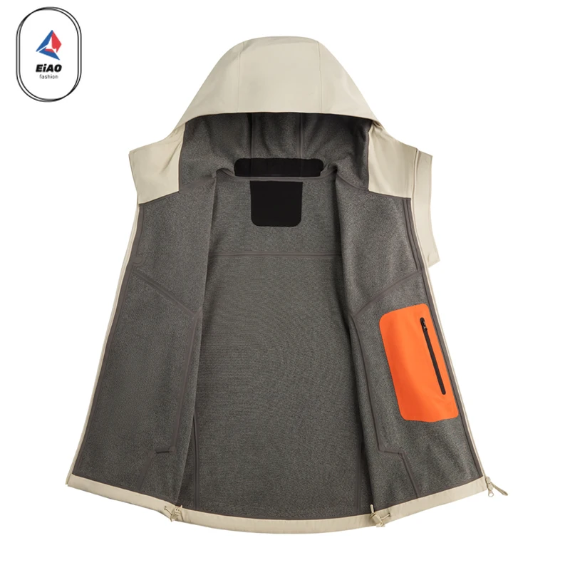 EIAO Yama Style Rain Jacket Men 2025 Travel Jogger Rainproof Windproof Windbreaker Autumn Fashion Soft Shell Hooded Coat Wome