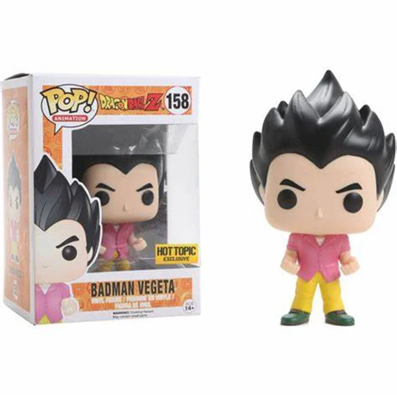 Funko Pop Vegeta 158 # Vinyl Action Figures Collection Model Children Toys