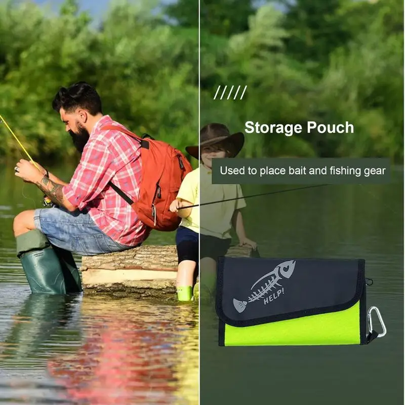 Bait Binder Storage Binder Bag For Bait Wallet Case Fishing Tackle Storage  For Lure Jigs Fly Bait And Rigs - AliExpress