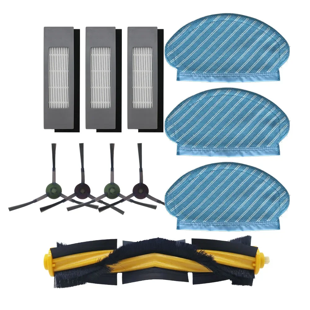 

Roller Brush Water Tank Castor Wheel Hepa Filter Mop for Ecovacs Deebot OZMO 920 950 Yeedi 2 Hybrid Robot Vacuum Cleaner