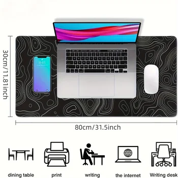 Mouse pad large keyboard mouse desk pad non-slip rubber gaming mouse pad laptop mouse carpet 5