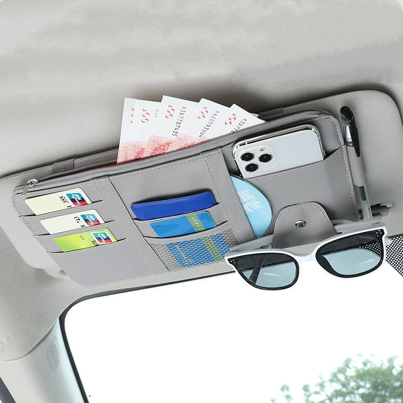 

Car Sun Visor Storage Box Car Sun Visor Sunglasses Frame Sun Visor Accessories Car Interior Storage Accessories