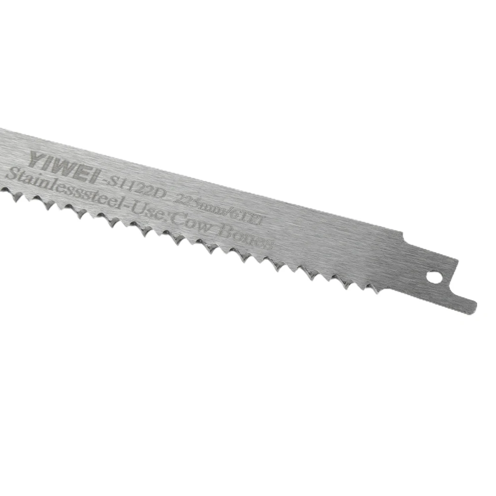 

Saw Saw Blade 1Pc 225mm/8.85in 6TPI Firm And Stable S1122D Silver Stainless Steel For: Cutting Bone Meat Durable