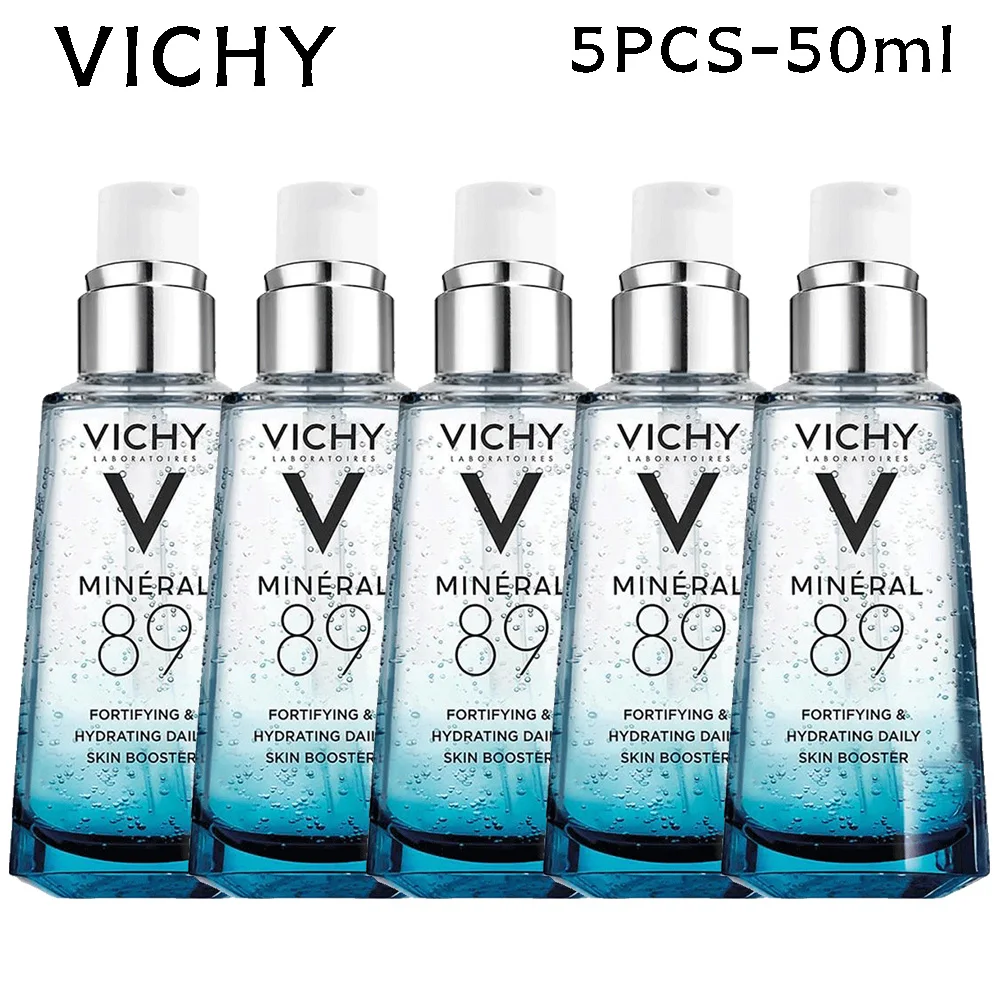 

5PCS Original Vichy Mineral 89 Serum 50ml Fortifying & Hydrating Daily Skin Booster Gentle Exfoliation Soothing Improve Pores