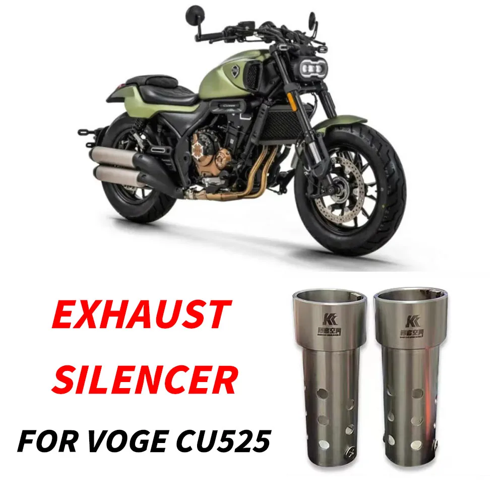 Per Voge Cu525 Cu 525 Silenziatore Di Scarico Moto Voge Cu525 Cu 525 Silenziatore Di Scarico