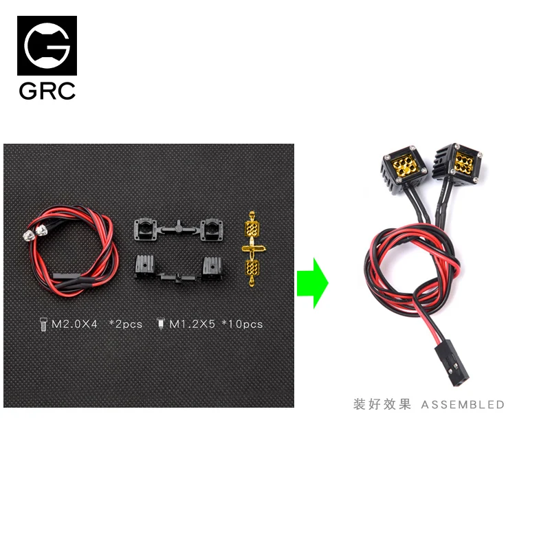 Kit Phares LED Pour Voiture RC 1/10 Traxxas TRX4 Defender - Neuf, Marque CGRC