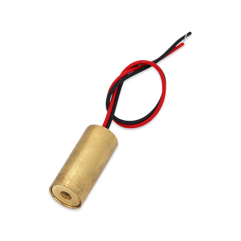 Laser Head 650nm 9mm 3V 50mW Laser Cross Diode Module Red Copper Head