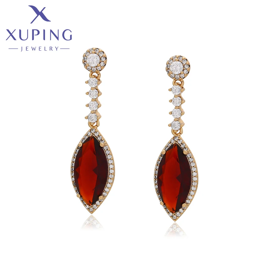 XupingJewelryNewArrivalTrendyFashionСерьгиGoldColorDropEarringsforWomenGirlPartyGiftX000878615-AliExpress