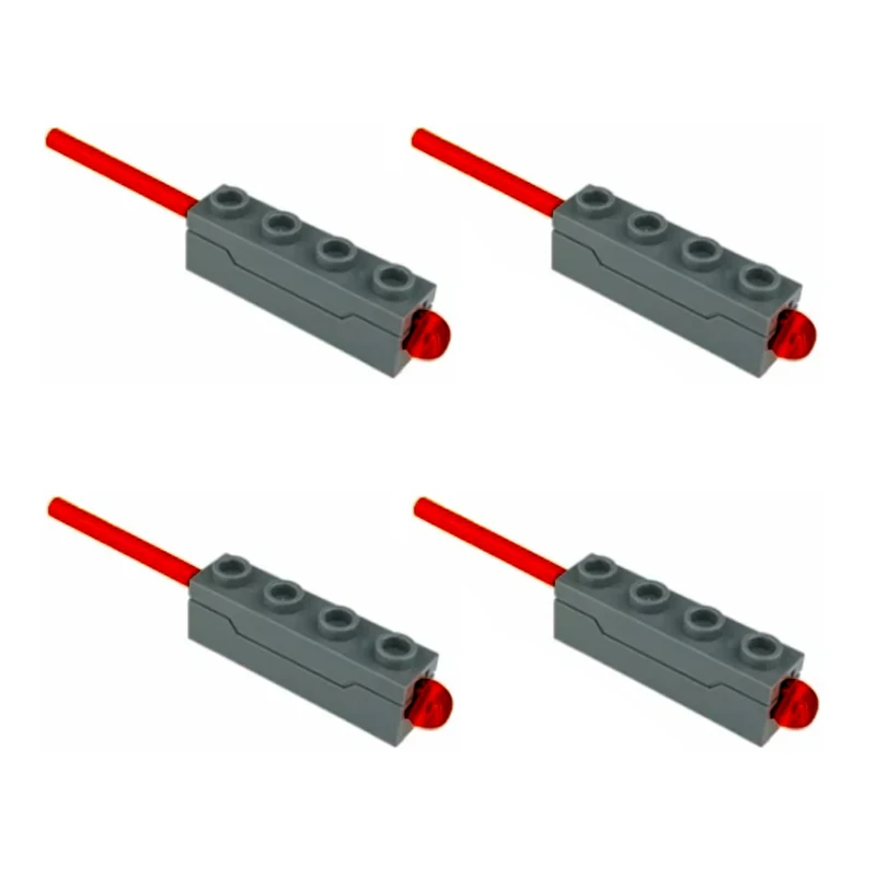 4Sets MOC Brick 1x4 with Spring Shooting Mechanism 15400/72387 Arrow 8 for Shooter Weapon 15303/29340  3 Colors to Choose From 6