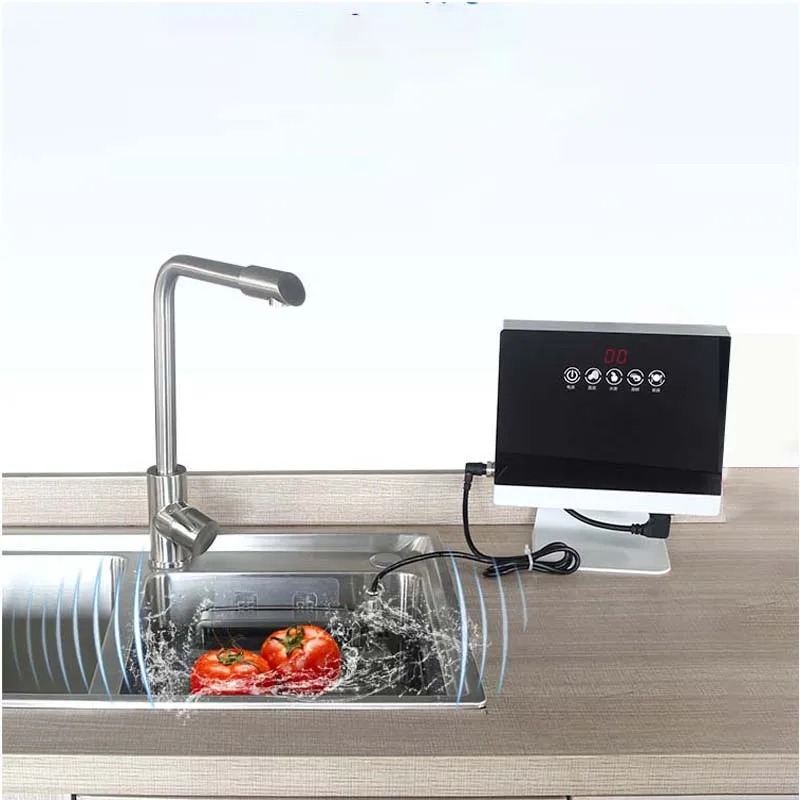 Mini lavavajillas ultrasónico | Lavavajillas de cocina multifuncional |  Limpiador de platos portátil USB para el hogar, pequeño lavavajillas sin