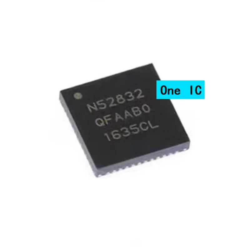 

5pcs 100% Original NRF52832-QFAA-R N52832 52832 NRF52832 NRF52832-QFAA QFN48 Brand New Genuine Ic