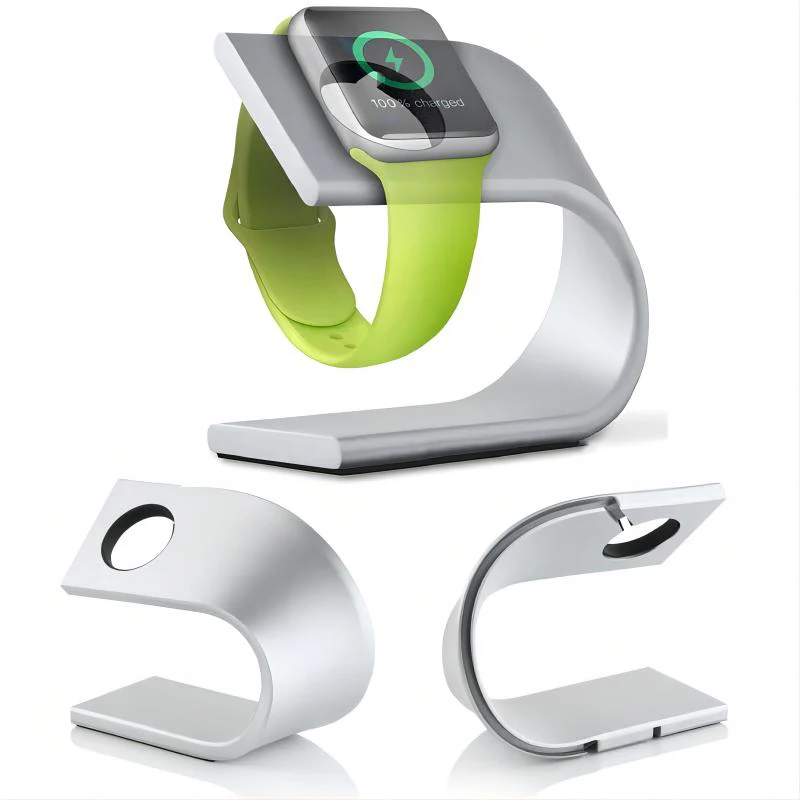 Metal Aluminum Charger Stand Holder for Apple Watch Series Ultra 2 9 8 7 6 5 4 3 apple watch charger stand,apple watch charging bracket