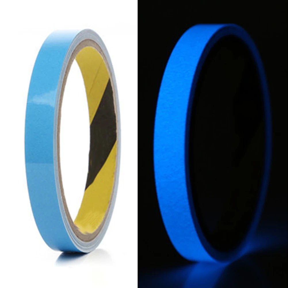 Luminous Tape Sticker Dark Blue Fluorescent Orange Red Orange Yellow Wall Decorative Glow In Dark Green