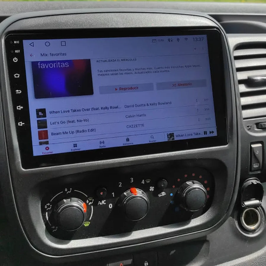 

Автомобильный радиоприемник 128 ГБ для Opel Vivaro 2018 Renault Trafic III Android13 GPS-навигация BT мультимедийный плеер стерео головное устройство Авторадио
