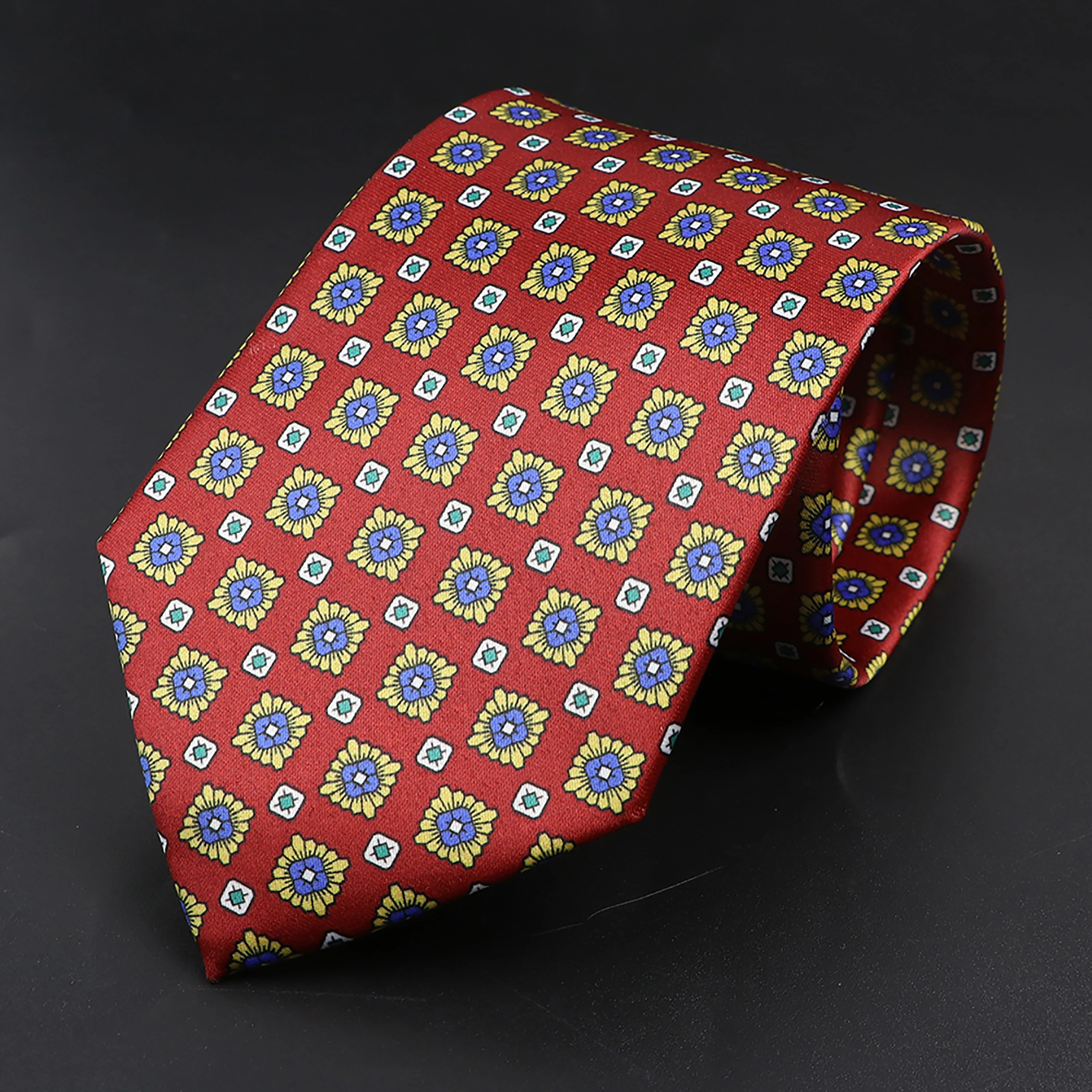 Mens Tie Vintage Imitation Silk Soft Touch 8cm Necktie For Men Wedding Business Party Casual Suit Shirt Accessories neck tie