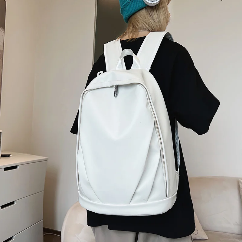 Backpack Men Fashion Brands Casual Versatile New Travel Backpack Junior High School High School and College Student Large
