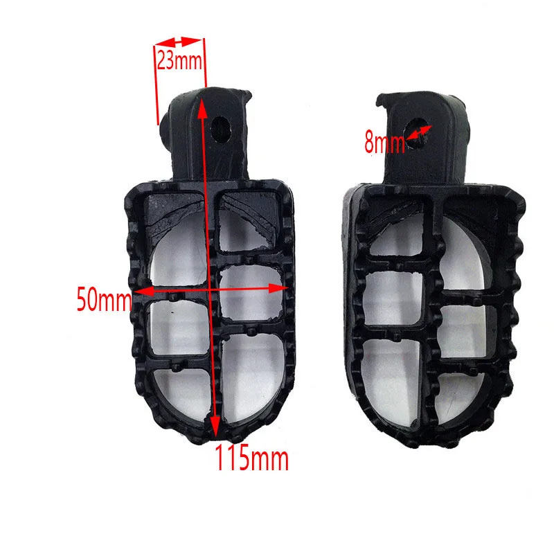 Motorcycle Foot Pegs Rests For XR50R CRF50 CRF70 CRF80 CRF100F Motorbike Chinese Dirt Pit Bike motorcycle accessories,motorcycle footrests,motorcycle foot pedals
