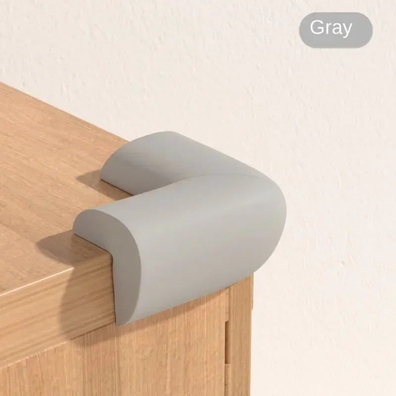 Child Baby Safety Protector Strip Soft Edge Table Corners Protection Guards Cover 4pcs silicone table corner protector table corner protector table edge protector furniture anti collision strip Toddler Infant Anticollision