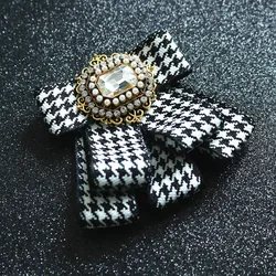 Fashion Men's Women's Bow Tie British Multi-layer Neck Flower Korean Version Married Groom Wedding Handmade Crystal Bowtie