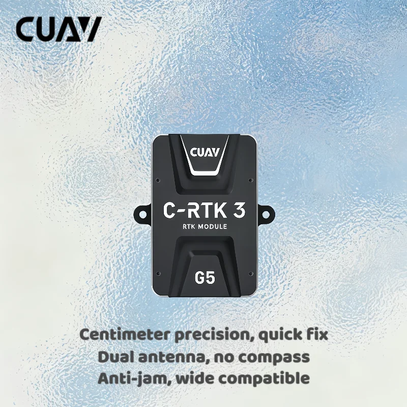 CUAV C-RTK 3 G5 GNSS RTK Module Centimeter-Level Positioning Heading Dual Antenna For Drone Pixhawk PX4 ArduPilot
