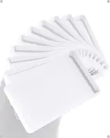 Serving Tray Plastic for Party, Platters for Serving Food, White Food Tray for Snacks, Food, Cookies 2