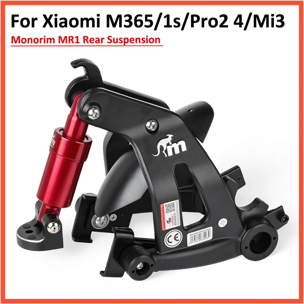 Monorim Mr1 Sospensione Posteriore Per Xiaomi M365 1S Essential Pro Pro2 Mi3 Assorbimento Degli Urti Appositamente 8.5 Pollici 10 Pollici Parti