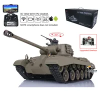 Henglong FPV 1/16 M26 RTR Radio Contol Tank 3838 With 360°Turret Rotation Upgrade Parts Gearbox Barrel Recoil 7.0 Version 1