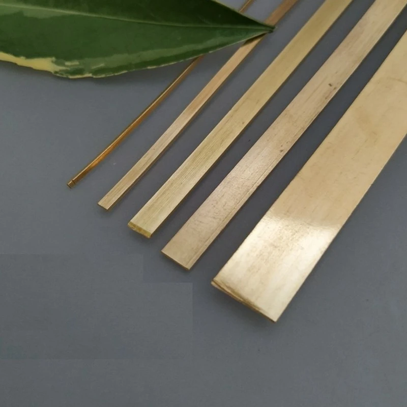 025mmthick681218mmwidthHalfHardSolidRawBrassWrappingWire