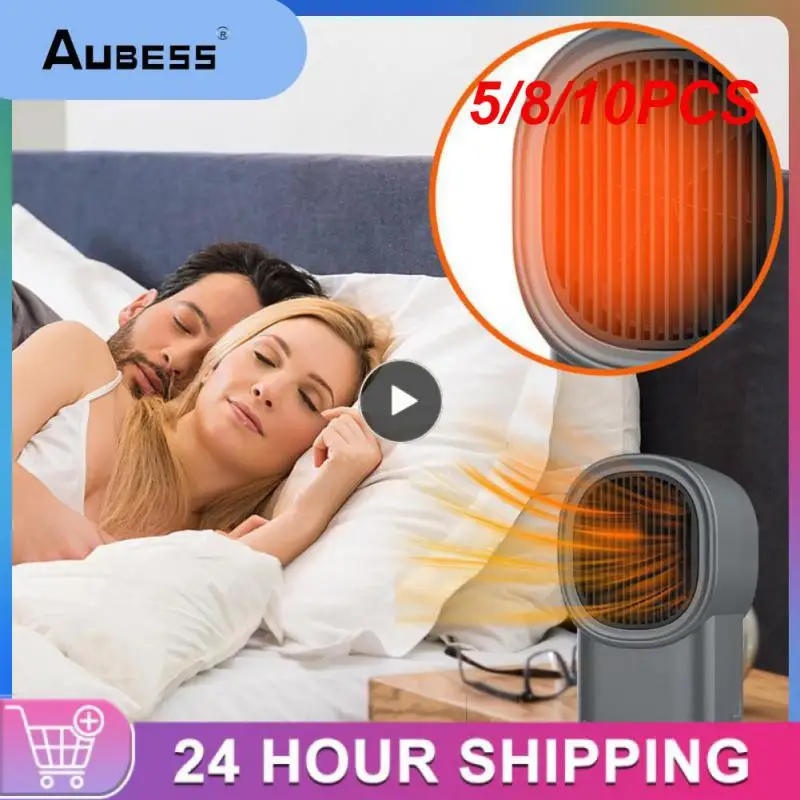 5/8/10PCS Electric Heater Ptc Ceramic Heating Mini Ceramic Heater Turbine  Wind Wheel Overheat Protection Hot Air Fan - AliExpress