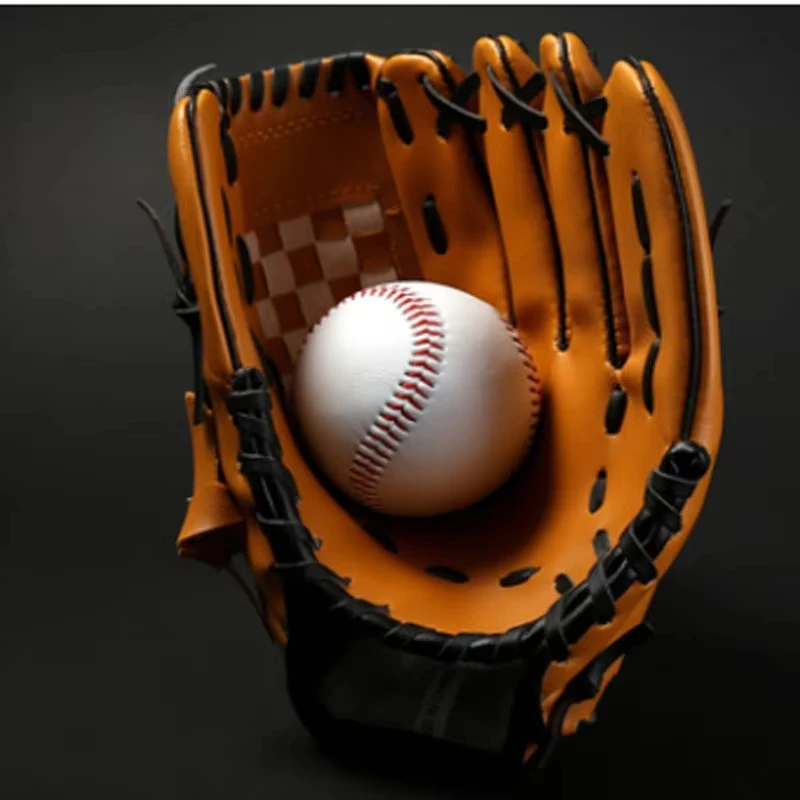 Outdoor Sport Baseball Glove Softball Practice Equipment Size 9.5/10.5/11.5/12.5 Left Hand For Kids/Adults Man Woman Training 3