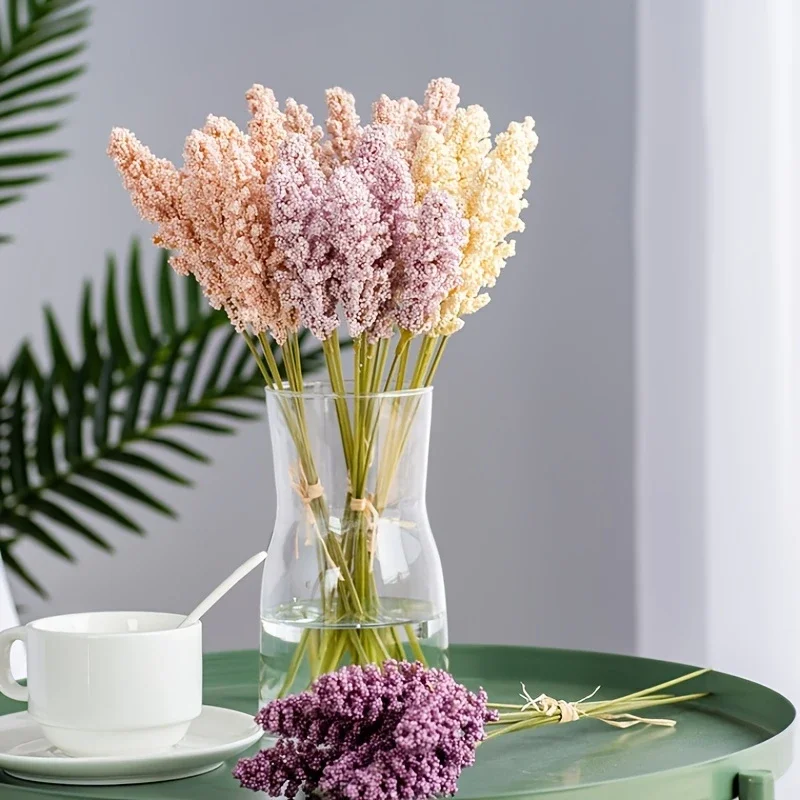 Bohemian style dried pampas grass bouquet for home and wedding decor.