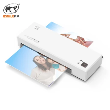 OSMILE Desktop Laminator Machine Set A4 Size Hot and Cold Lamination 2 Roller System 9 inches Max Width Suitabe for A4/A5/A6