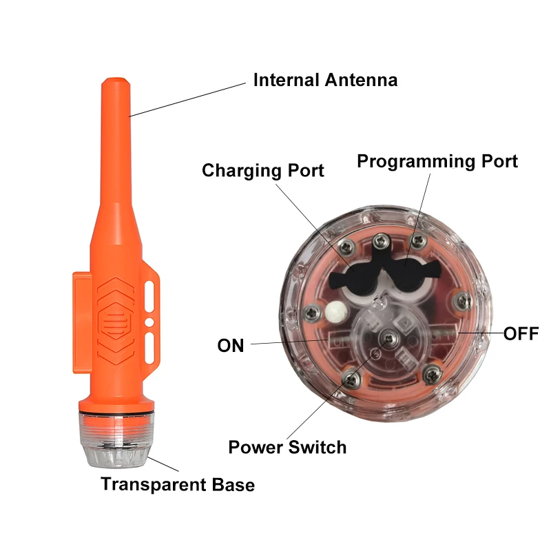 RS-109M Marine Boat Net Position IPX7 5W Ais Transponder RS109M Fishing Buoy Tracker Fast Receiving Positioning Gps Navigation 5