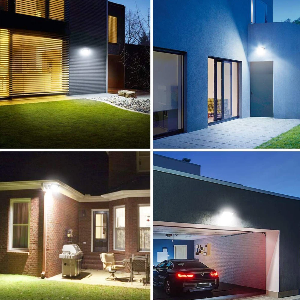 LED 투광 조명 야외 조명, 50W 220V IP65 방수 프로젝터, 정원 벽 램프, COB 거리 조경 투광 조명