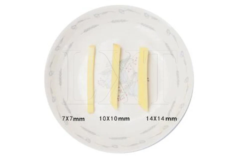 Description Picture 6 of itemElectric Potato French Fries Chips Cutter Slicer Stainless Steel Cut Vegetable Onion Carrots Machine 7MM 10MM 14MM