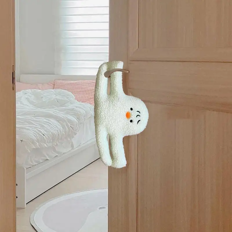 Door Pinch Stop Anti Door Slam Stopper Baby Proofing Anti-Pinch Protection Slam Preventer Plush Preventer For