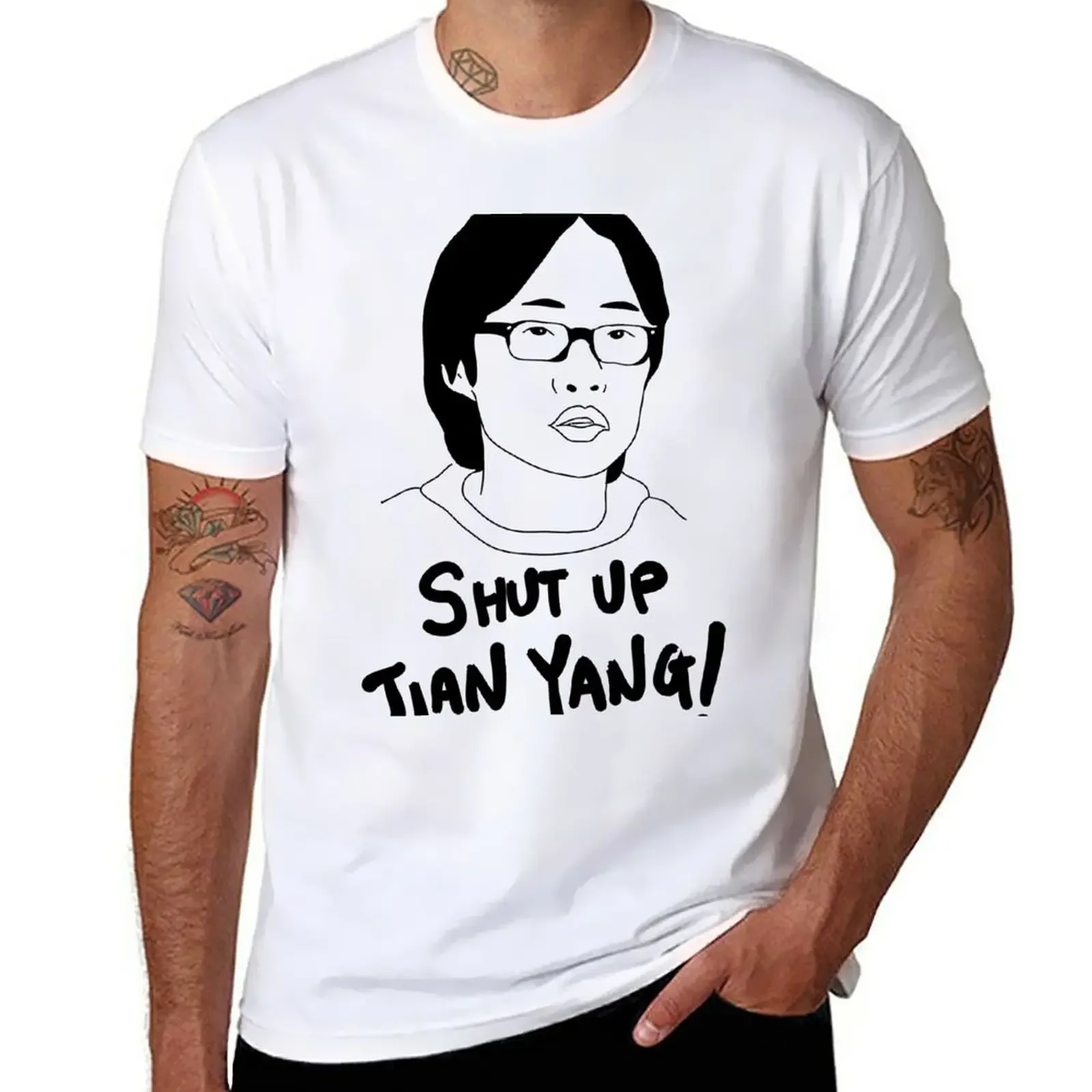 

Silicon Valley - Shut Up Jian Yang T-Shirt plus sizes boys animal print men clothes