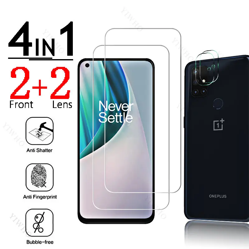 6in1 Full Cover Glass for Oneplus Nord N10 5G Fingerprint Unlock