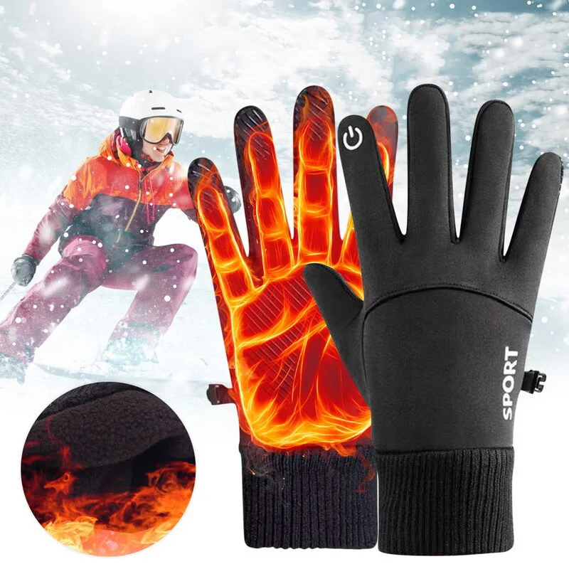 ULSTAR Gants de ski imperméables et chauds pour écran tactile