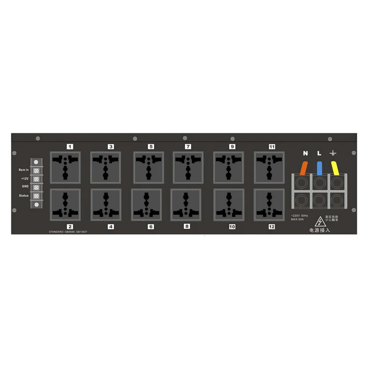 

Thinuna SP-6212A Профессиональный 12-канальный распределитель мощности для звуковой системы DJ, мощность аудио