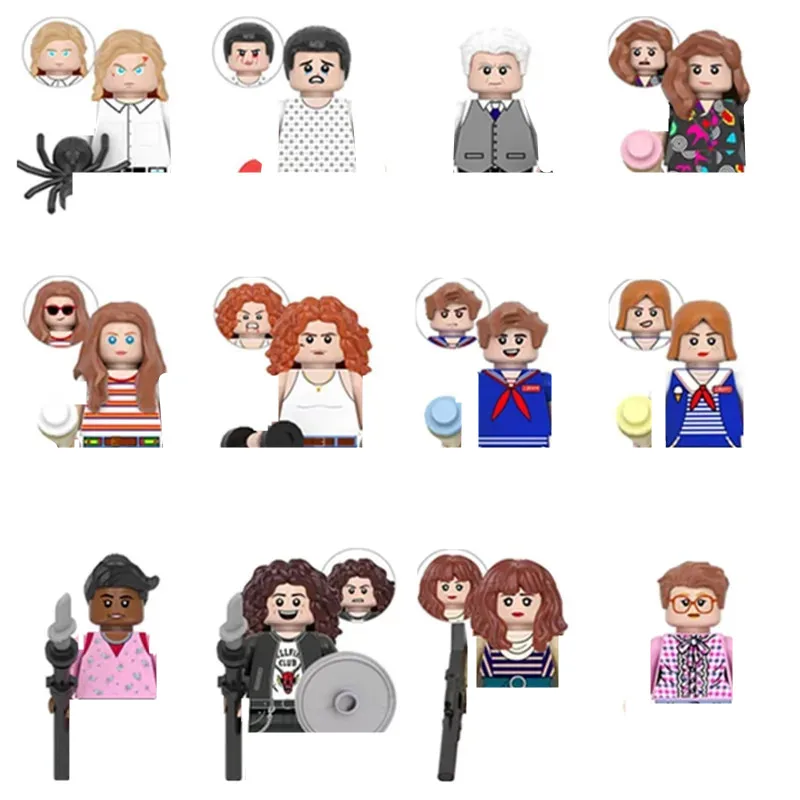 F033-F048 CY1001 экшн-фигурка странные вещи из фильма ужасов строительные блоки Рождественский подарок игрушки для детей