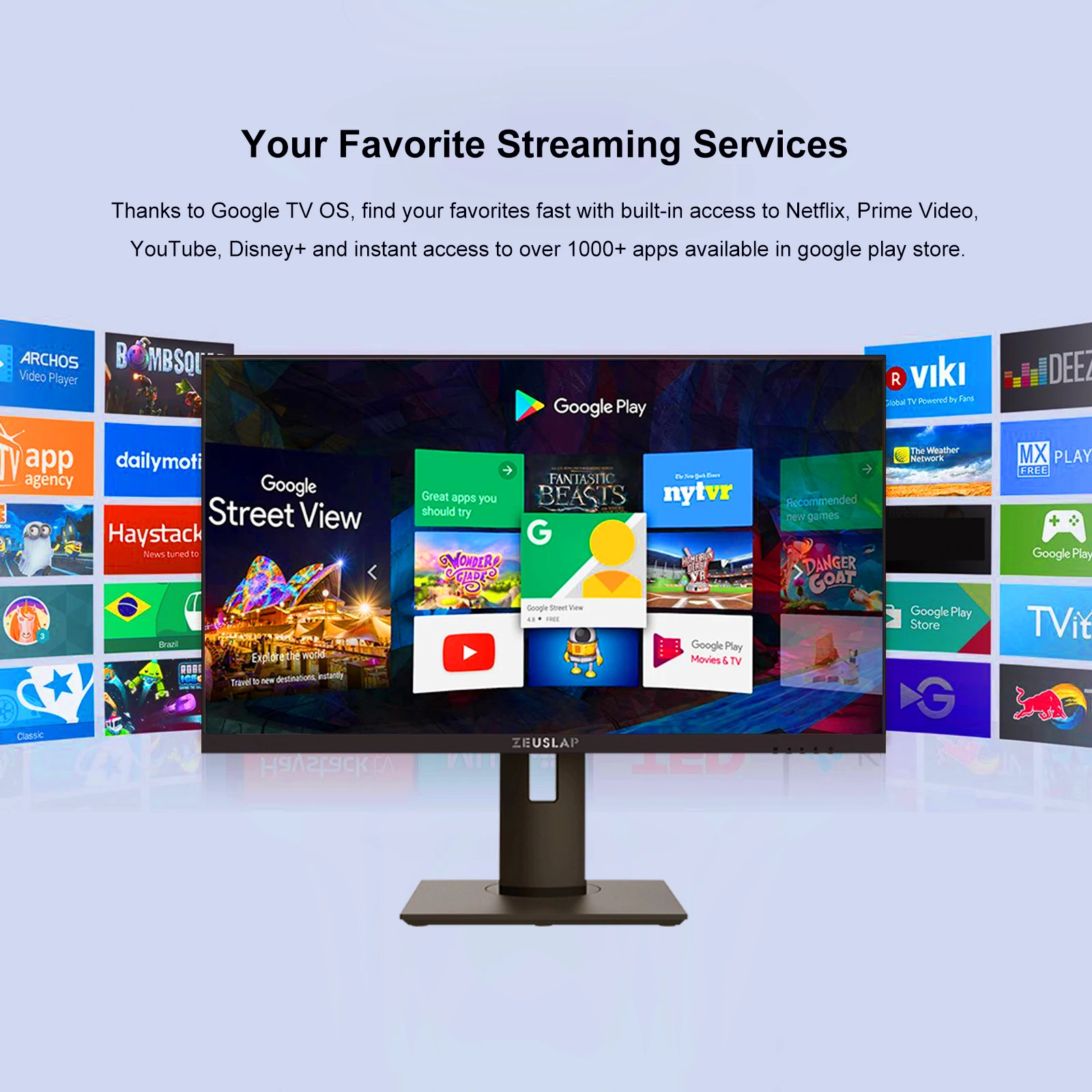 Zeuslap QHD ӿ IPS  LED Ʈ TV ý, PC ǻ  ӿ Ŀ , 27 ġ, 2K, 165Hz