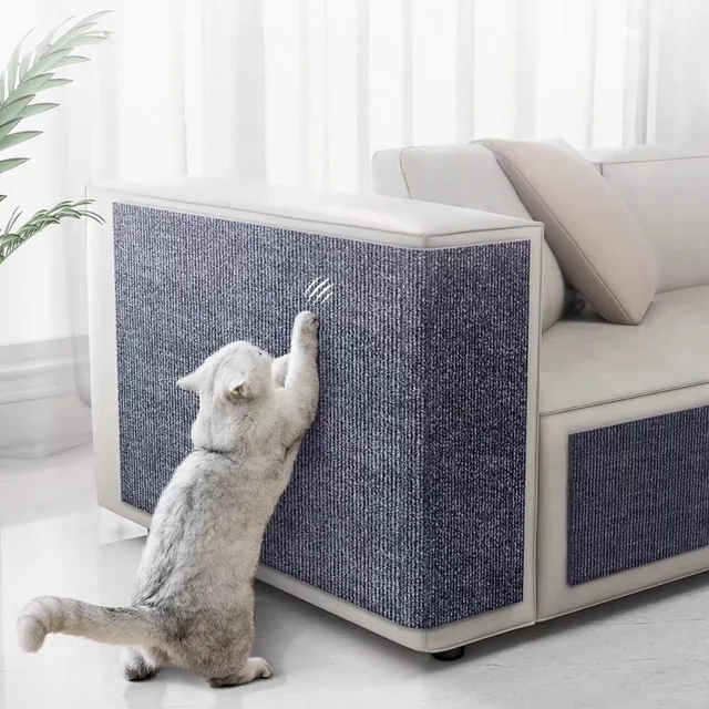 8 Sizes Couch Cat Scratch Guards Mat Cat Tree Scratching Scraper Claw Post Paw Sofa Protector Cats Scratcher Pet Home Furniture 2