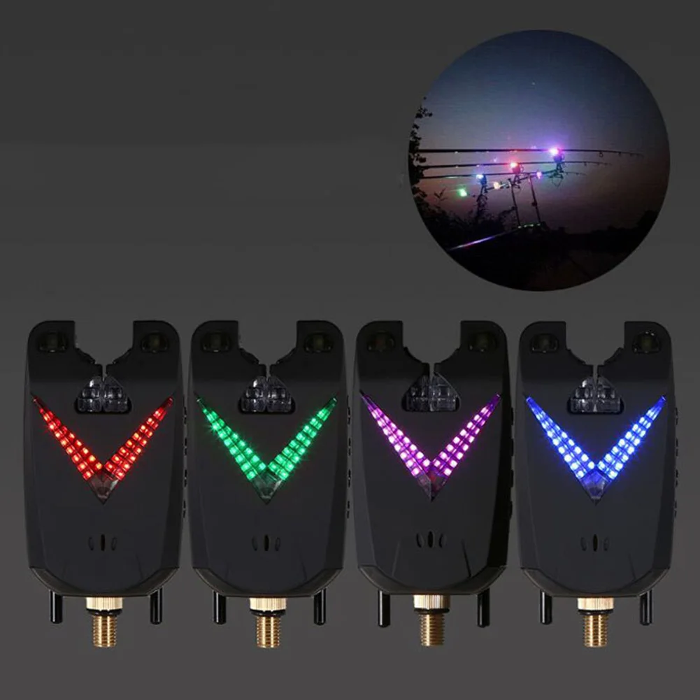 

Carp Fishing Bite Alarm Receiver Wireless Fishing Bite Alarm Indicator With LED Outdoor Fishing Accessories Bite Indicator