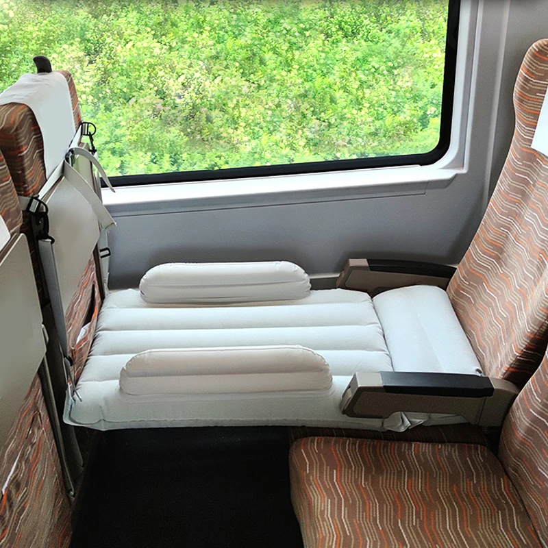 Kind-Flugzeug-Matratze-Aufblasbare-Kinder-Reise-Bett-F-r-Flugzeug-Auto ...
